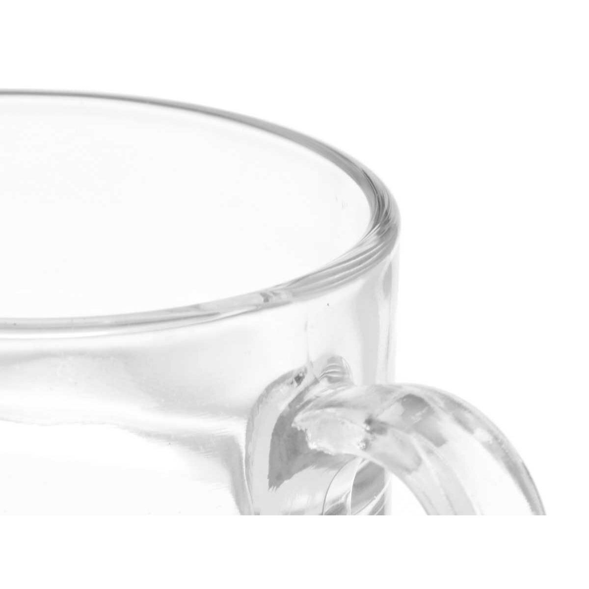 Ensemble de tasses à café Vivalto Transparent verre 90 ml (6 Unités)