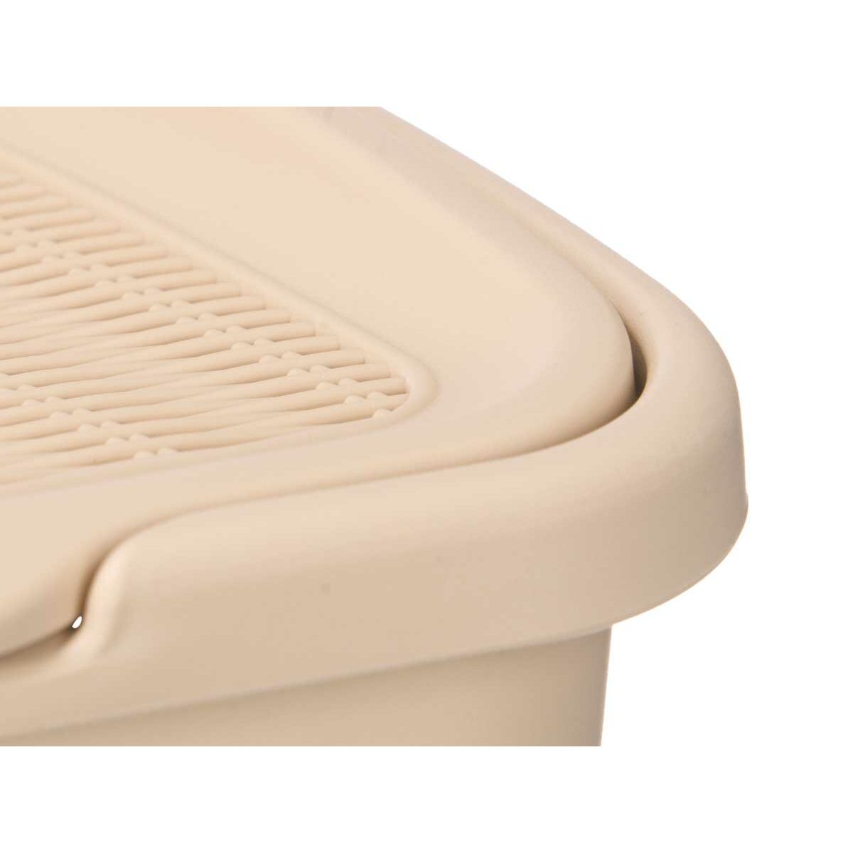 Seau de conteneur Stefanplast Crème Plastique 50 L 36 x 54,5 x 38 cm (6 Unités)