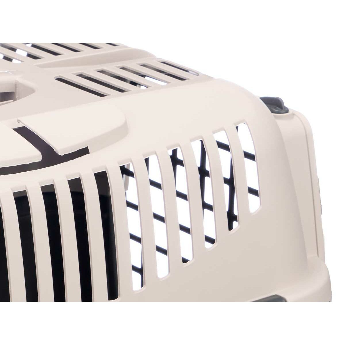 Cage de Transport Mascow Anthracite Gris clair Plastique 36 x 35 x 55 cm (6 Unités)