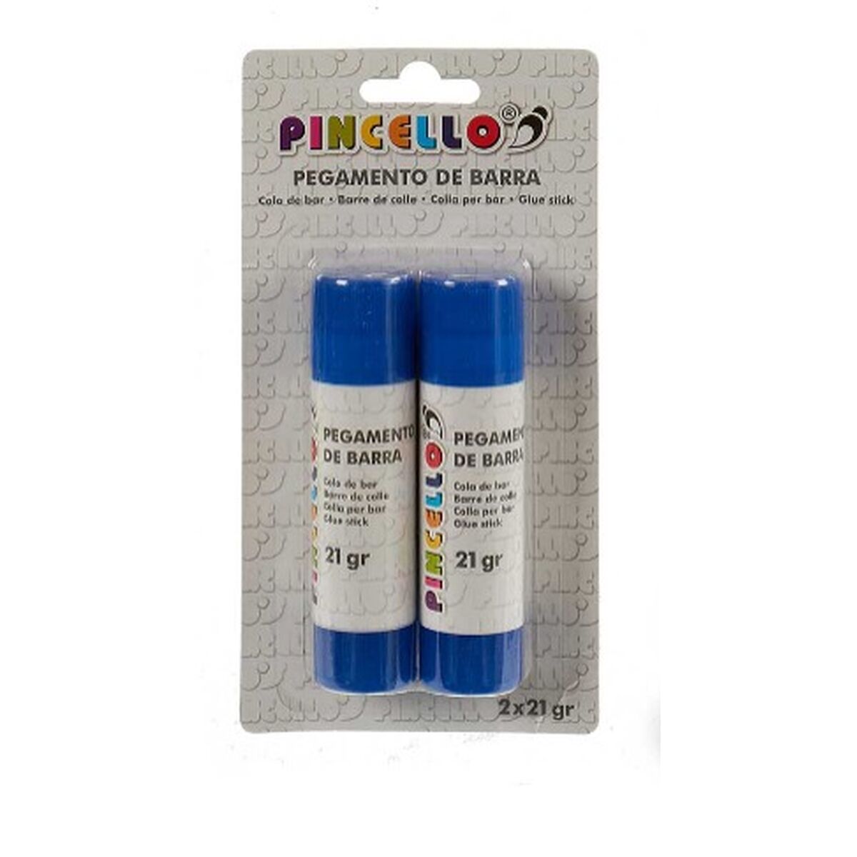 Bâton de colle Pincello 21 g 2 Pièces (12 Unités)