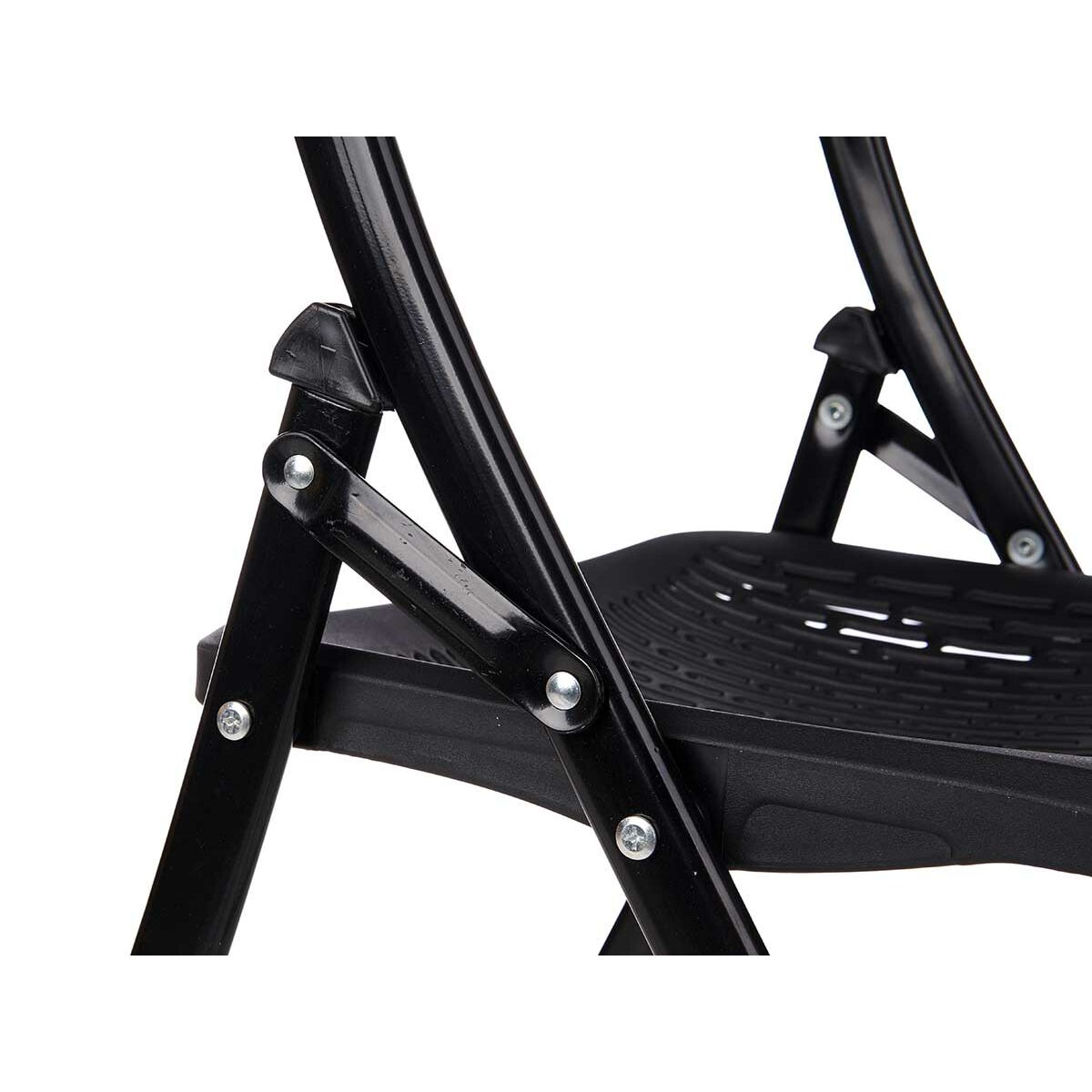 Chaise Pliante Gift Decor Noir 59 x 50 x 82 cm 108 x 13,5 x 50 cm (4 Unités)