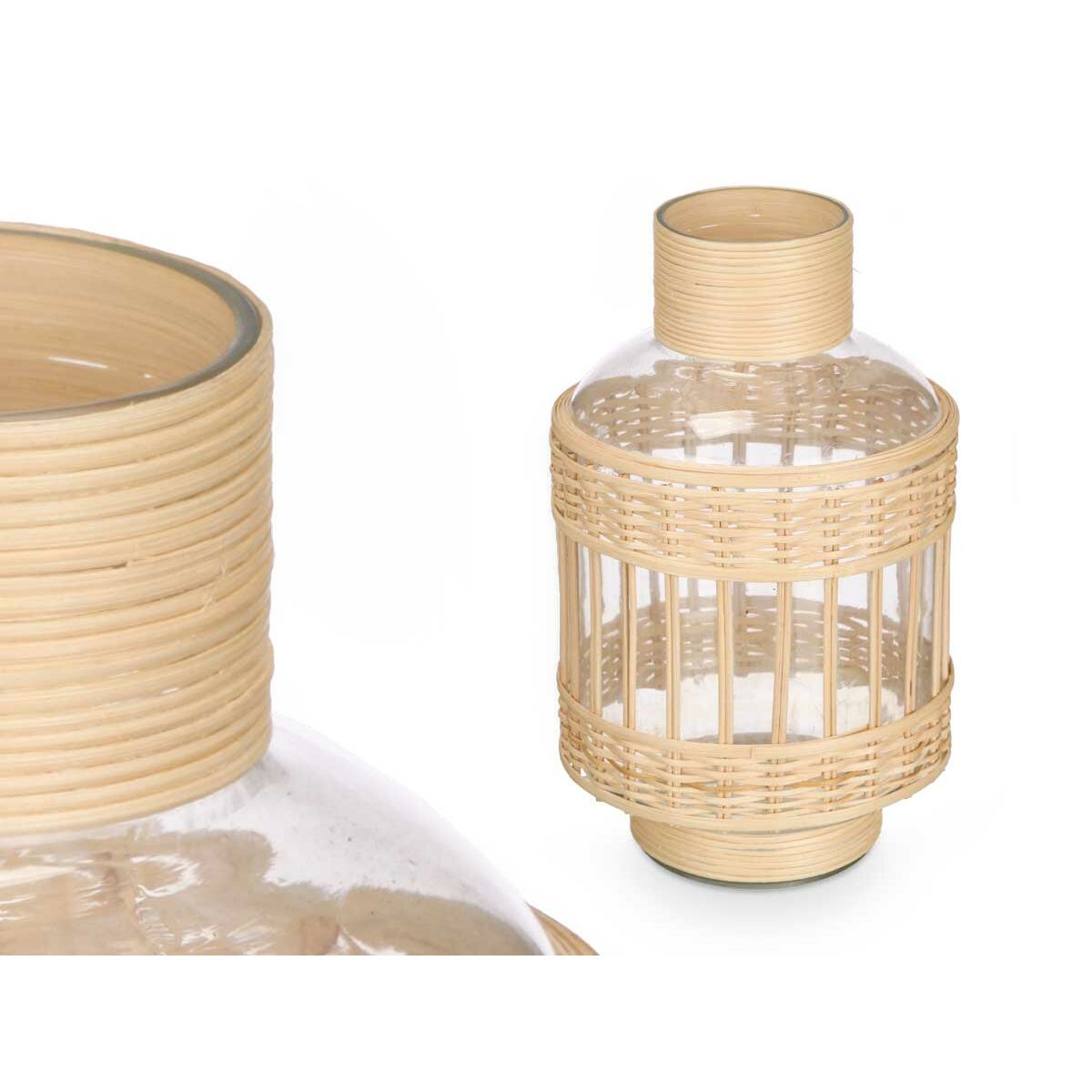 Bouteille décorative Gift Decor Transparent Naturel 16 x 27,5 x 16 cm (6 Unités)