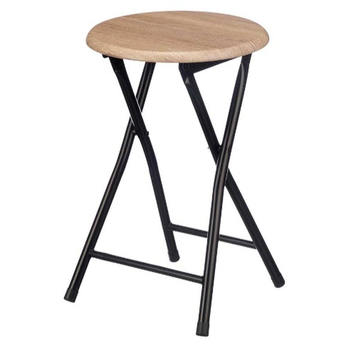 Tabouret Gift Decor Naturel PVC Métal Bois MDF 30 x 46 x 30 cm 71,8 x 6,5 x 30 cm (8 Unités)
