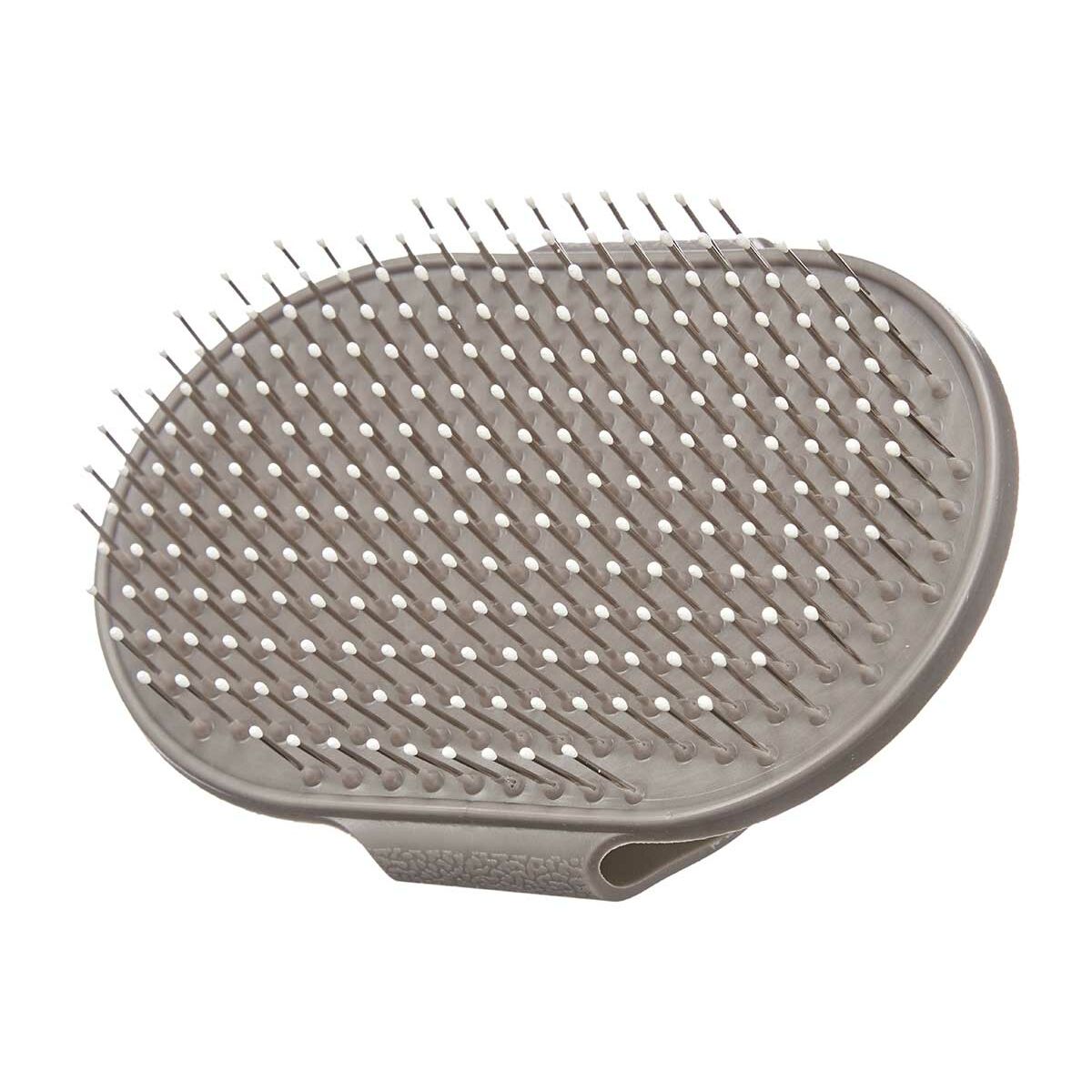 Brosse pour Chiens Mascow Gris 13 x 3,5 x 10 cm (12 Unités)