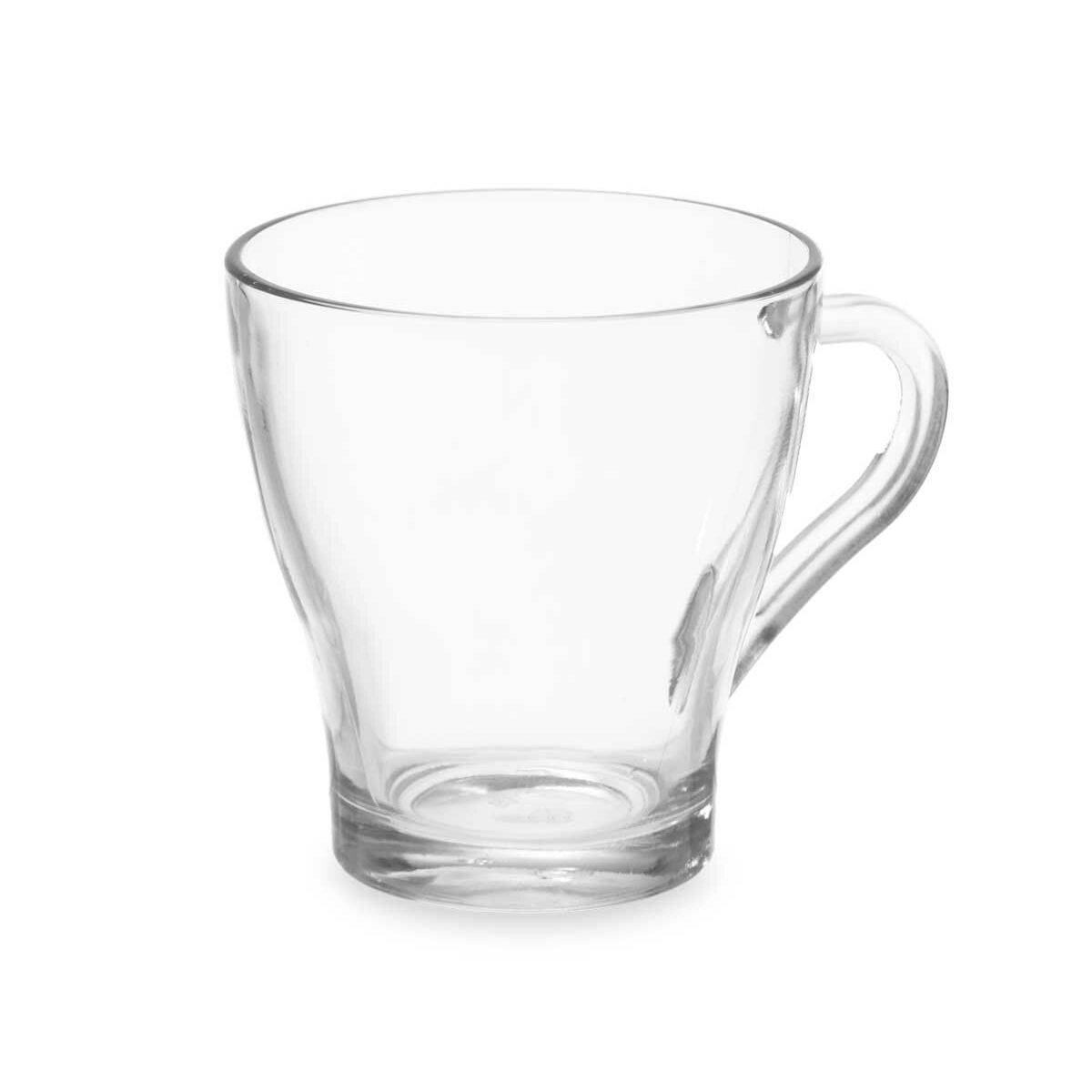 Tasse de café et de thé Vivalto Transparent verre 280 ml (6 Unités)
