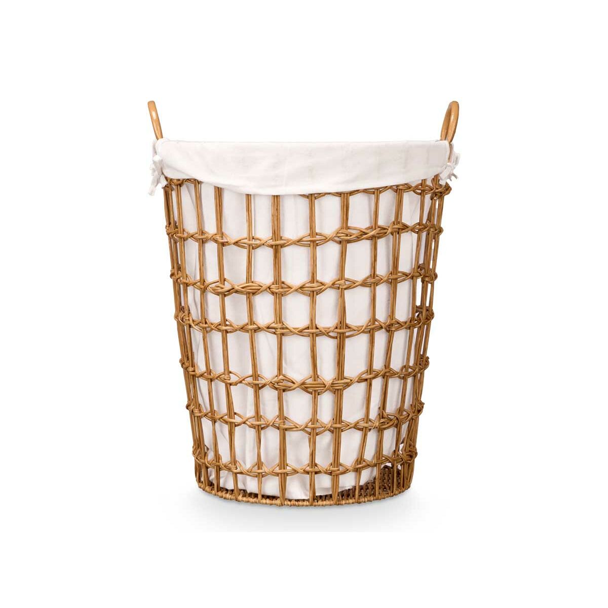 Panier Kipit Naturel Polyester Tissu polypropylène Fer Plastique 50 % coton (6 Unités)