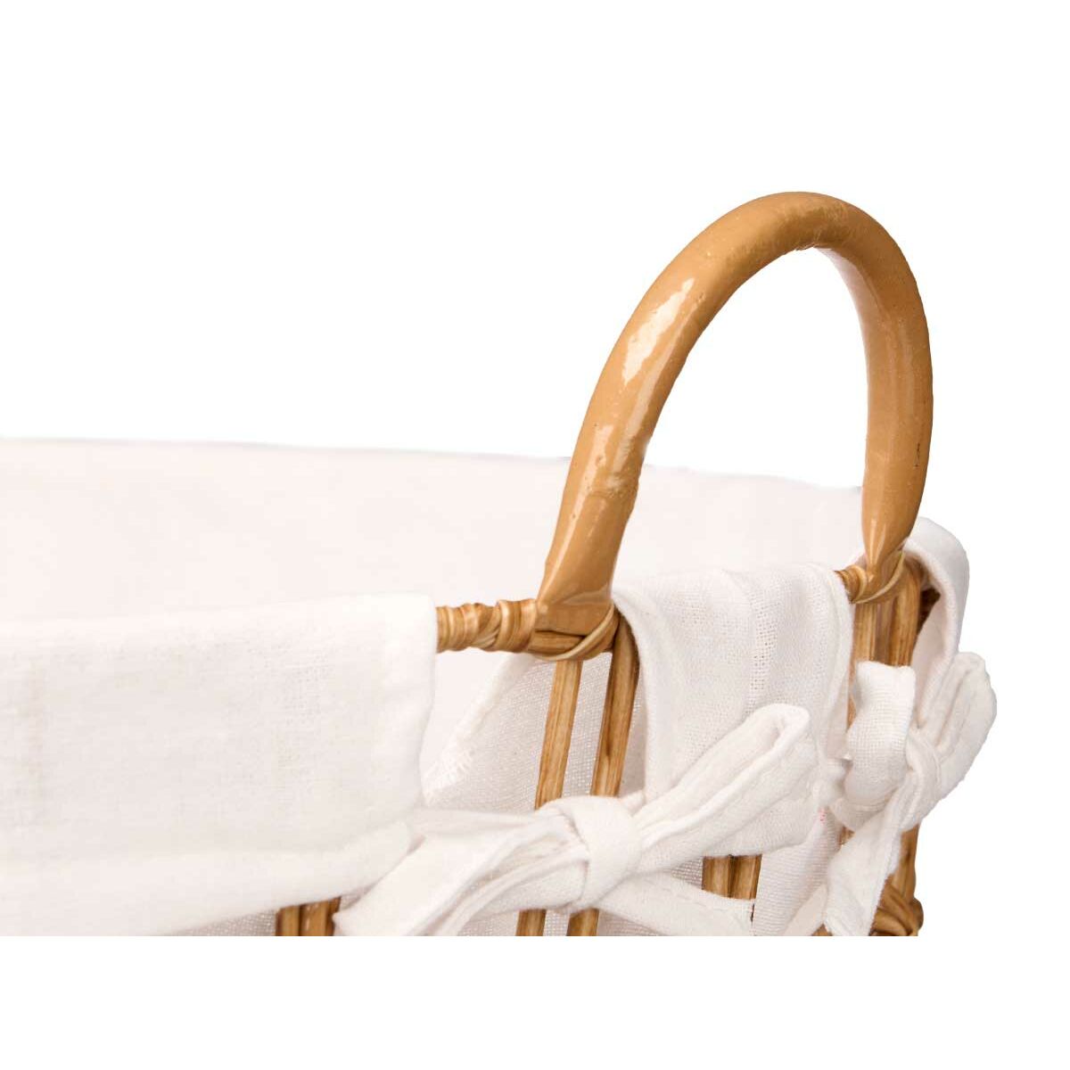 Panier Kipit Naturel Polyester Tissu polypropylène Fer Plastique 50 % coton (6 Unités)