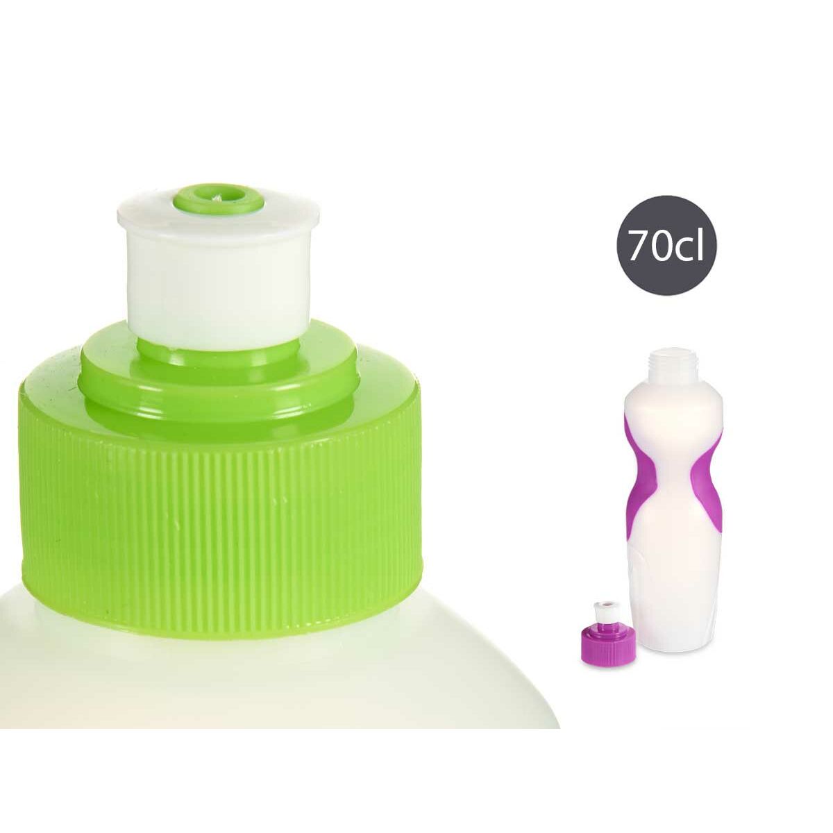 Bouteille d'eau Leknes Polyéthylène 700 ml (24 Unités)