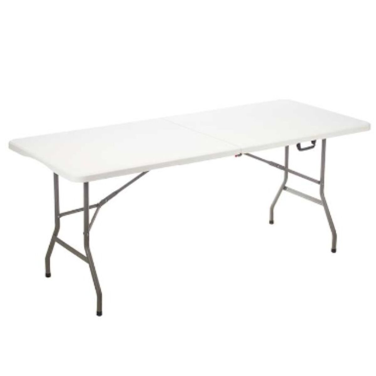 Table Piable Ibergarden Blanc Gris 180 x 70 x 174 cm