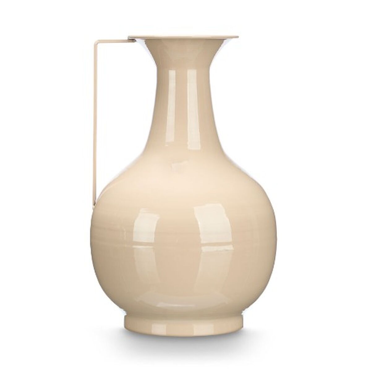 Vase Gift Decor Marron Fer Ballon 24 x 38 x 14,8 cm (4 Unités)