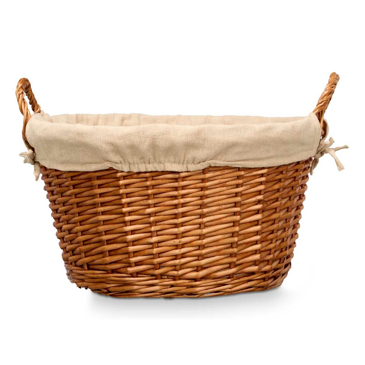 Panier Kipit Naturel Polyester Coton osier (12 Unités)