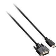 Câble HDMI vers DVI V7 V7E2HDMIDVID-02M Noir 2 m