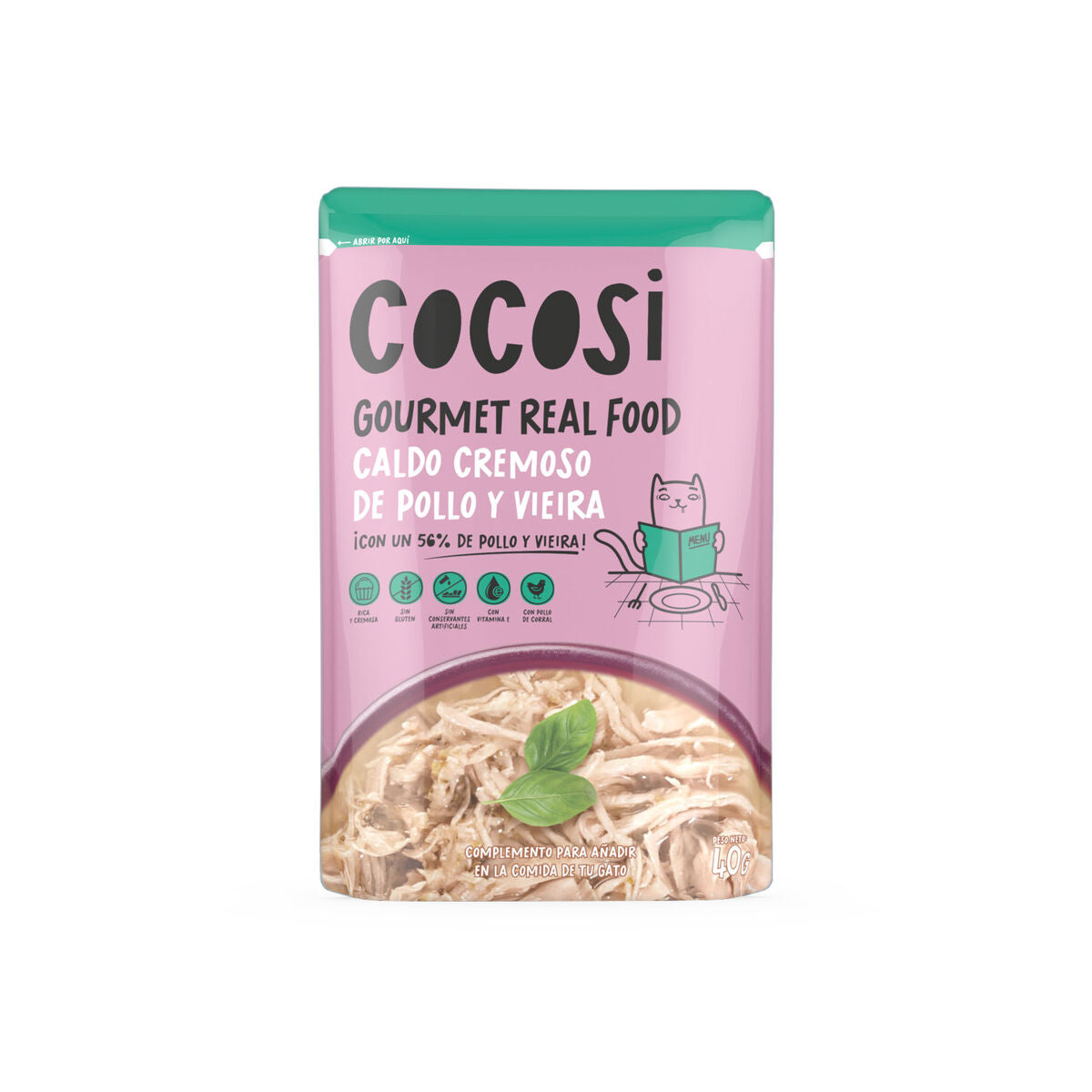 Aliments pour chat Cocosi Gourmet Real Food 40 g 12 Unités