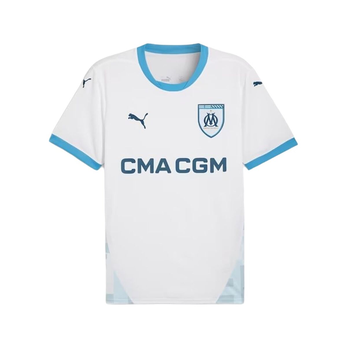 Maillot de Football à Manches Courtes pour Homme Puma Olympique de Marseille Home 24/25