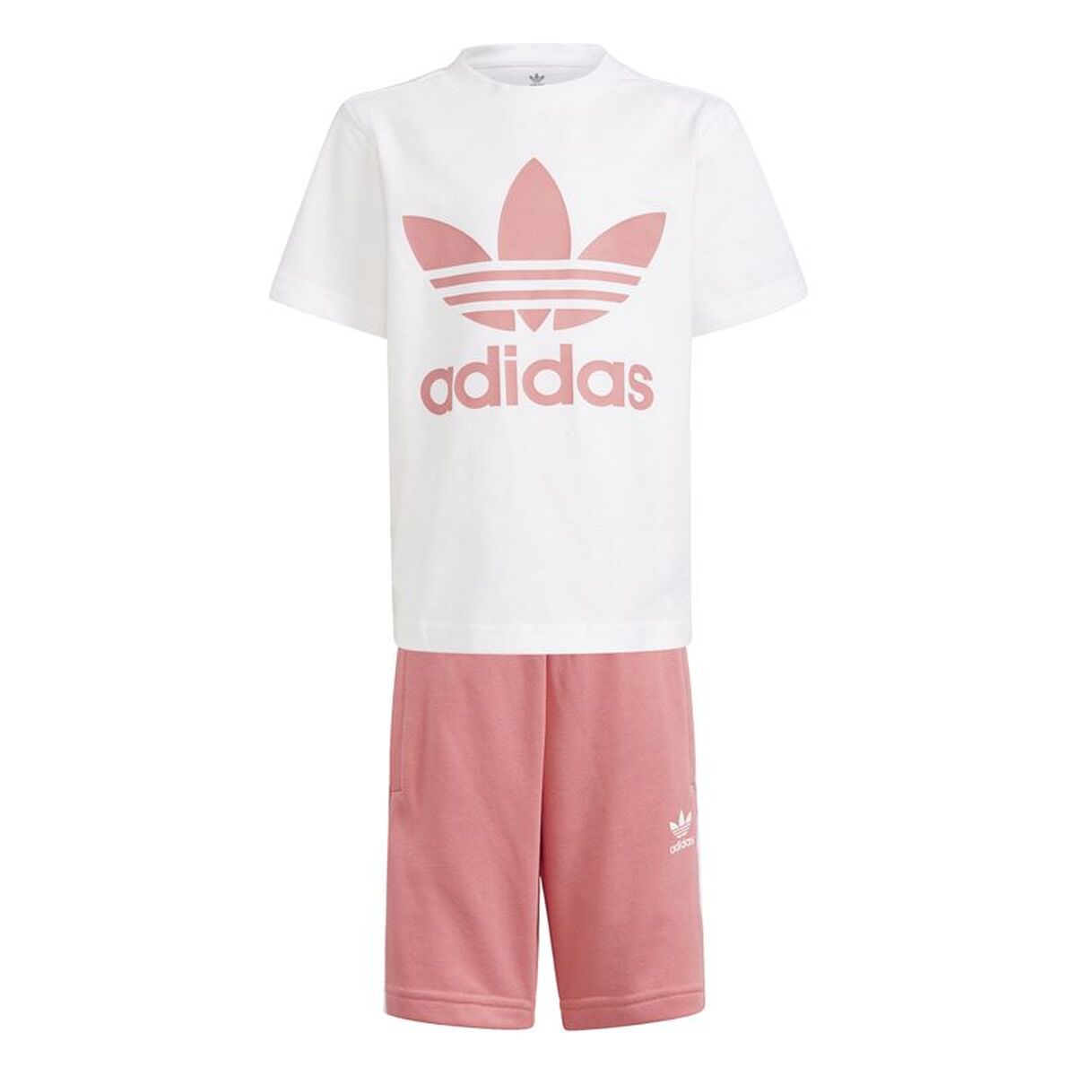 Ensemble de Sport pour Enfants Adidas Blanc