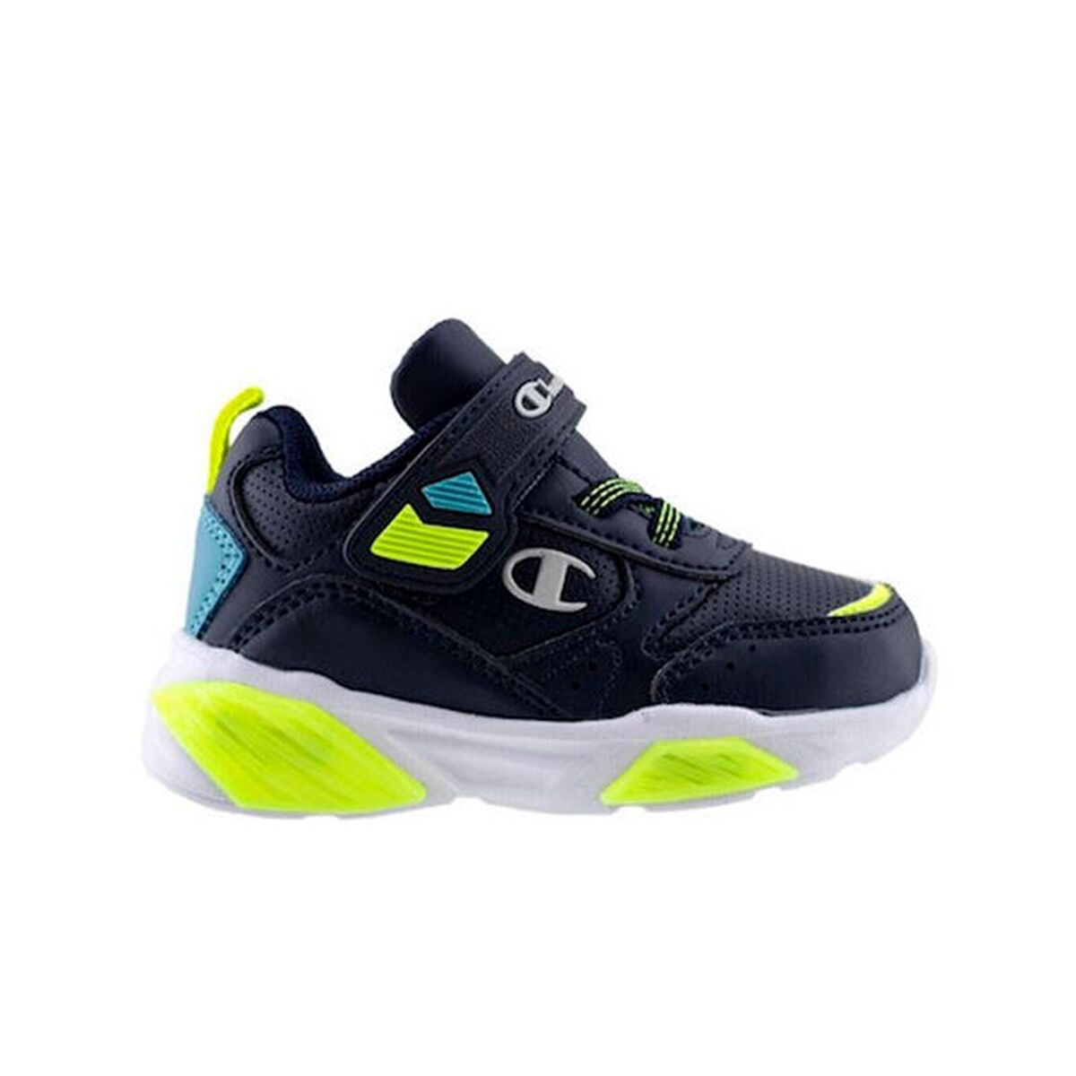 Chaussures de Sport pour Enfants Champion Wave Pu Td Athletic Noir