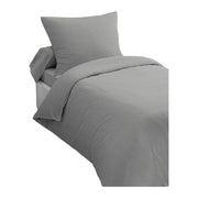Parure de couette HOME LINGE PASSION Gris clair Lit 2 persones 2 Pièces