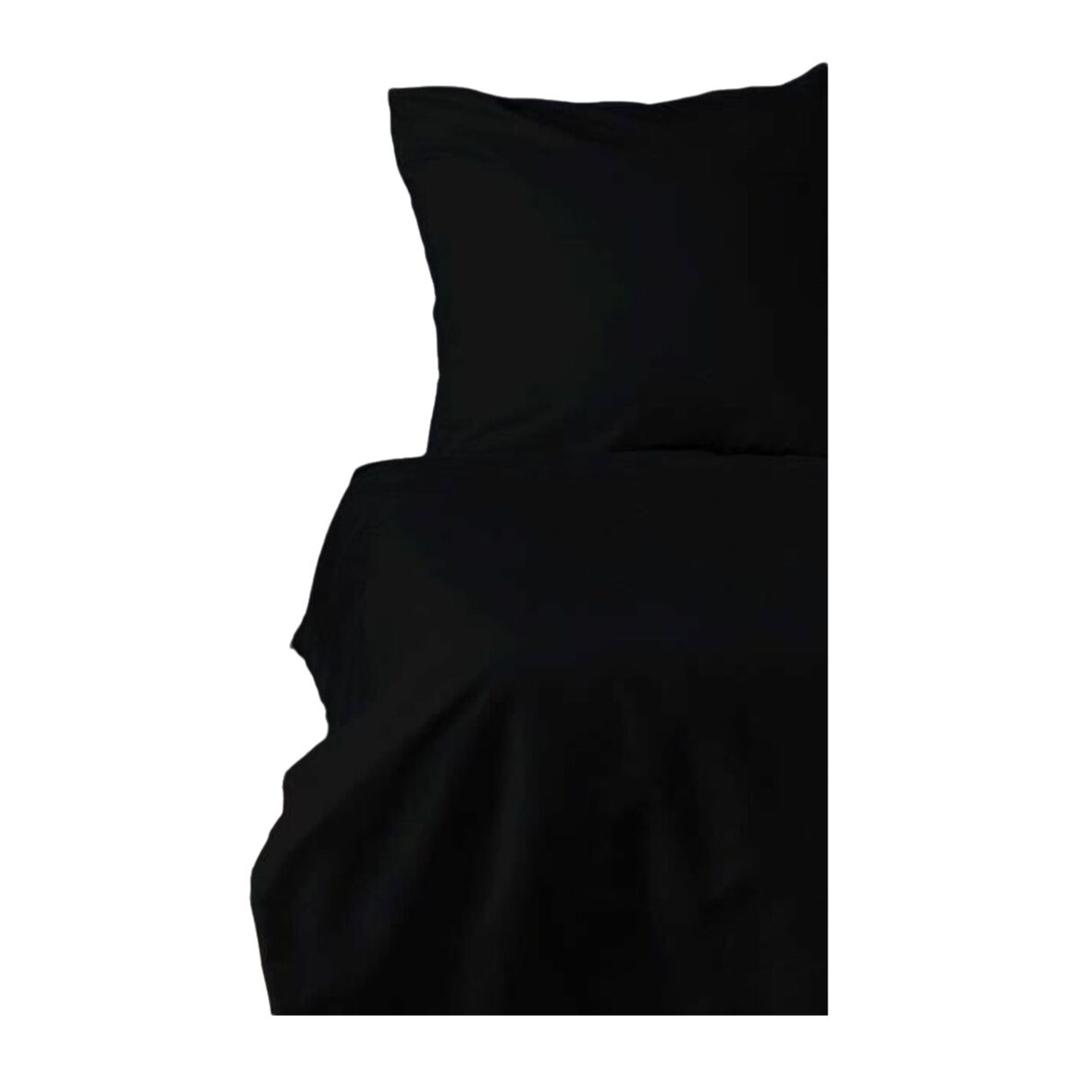 Parure de couette Noir Lit king size 3 Pièces