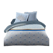 Parure de couette HOME LINGE PASSION Lit double 220 x 240 cm Bleu