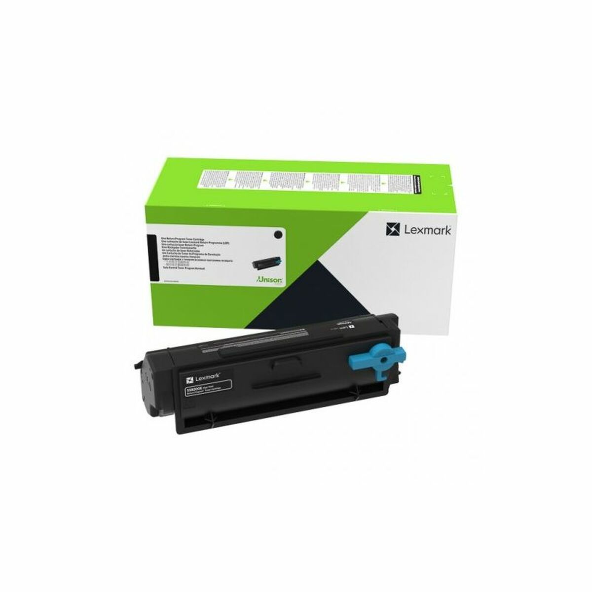 Toner original Lexmark 55B200E Noir