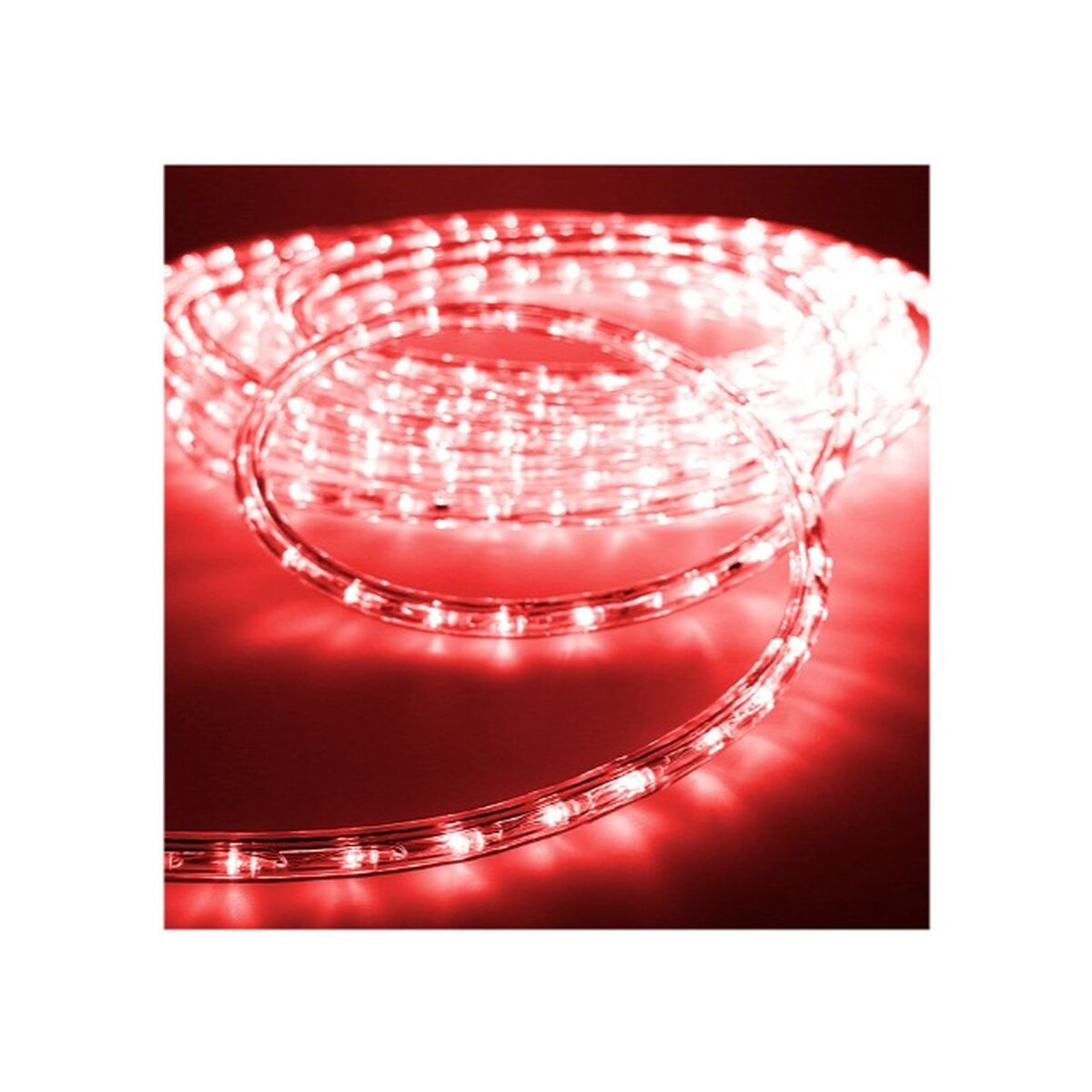 Tuyau d'arrosage LED EDM 72706 flexiLED Rouge 2 voies