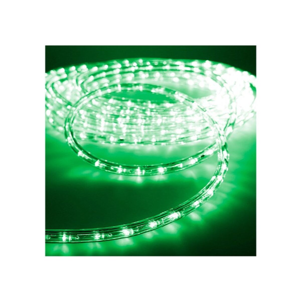 Tuyau d'arrosage LED EDM 72715 flexiLED Vert 2 voies