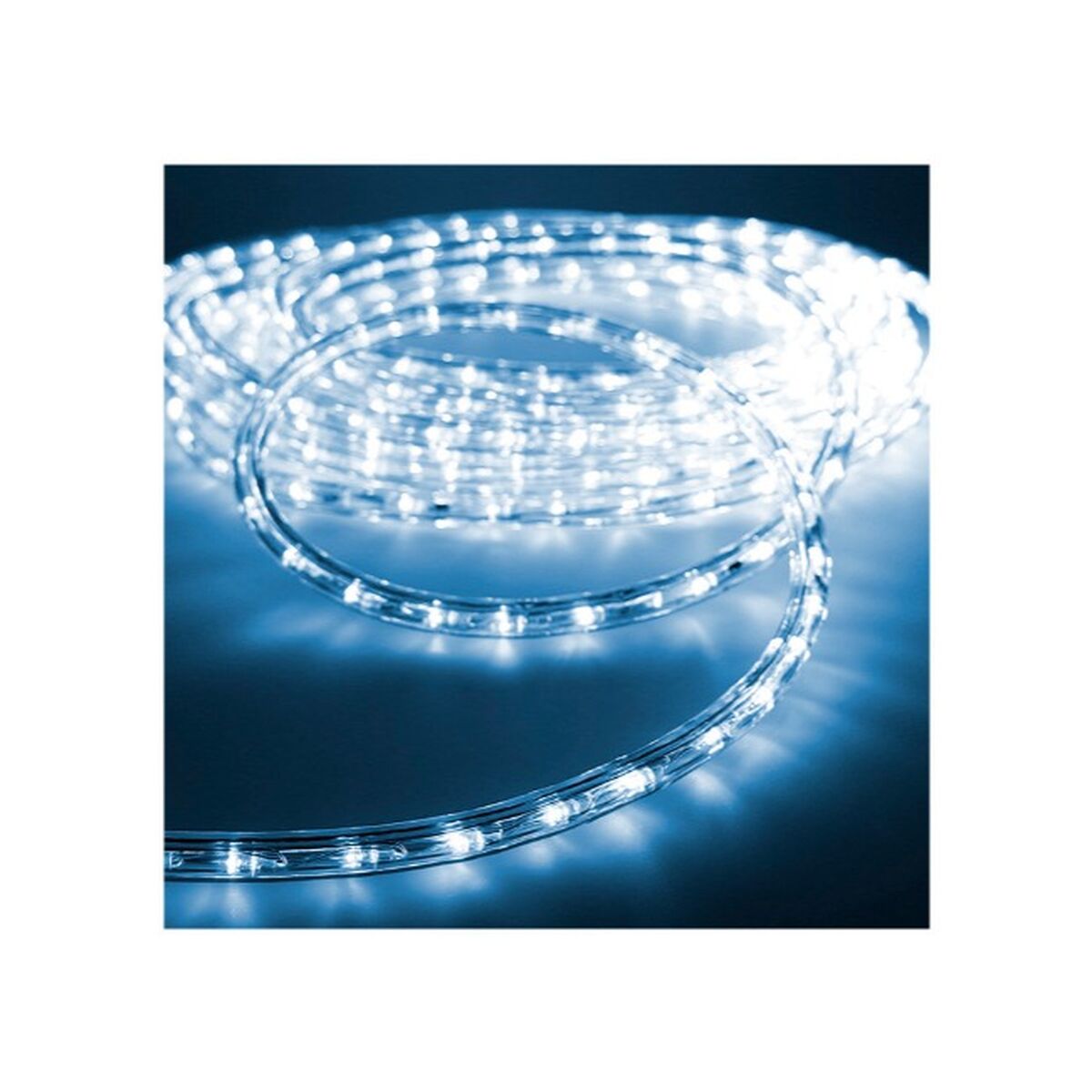 Tuyau d'arrosage LED EDM 72716 flexiLED Bleu 2 voies