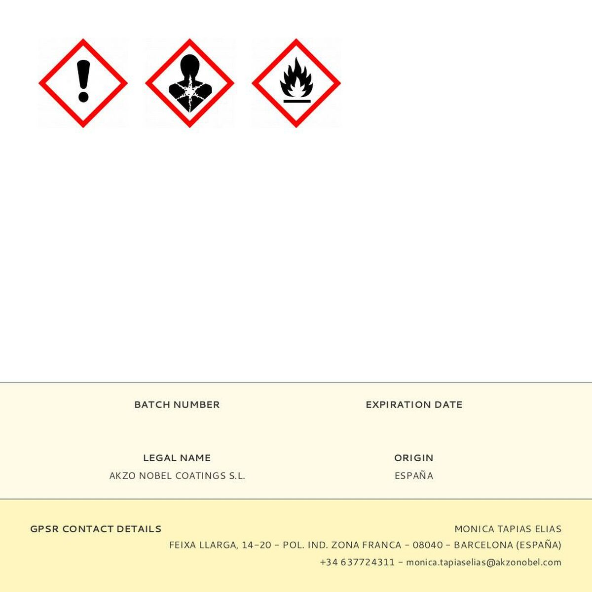 Peinture d'Apprêt Titanlux Blanc Mat 750 ml