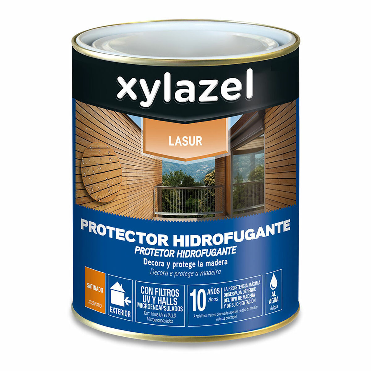 Lasure Xylazel Incolore Satiné 750 ml