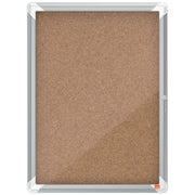 Tableau d’affichage Nobo Présentoir 53,2 x 69,2 x 3,7 cm Liège verre Aluminium