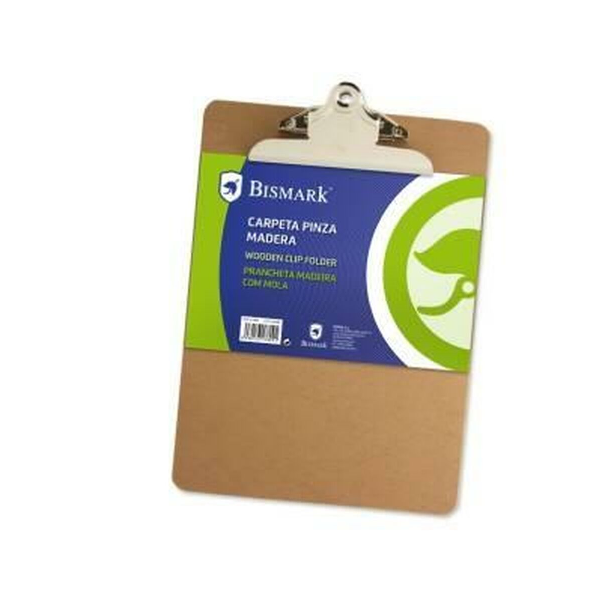 Dossier avec pince Bismark Feuille Bois (24 Unités)