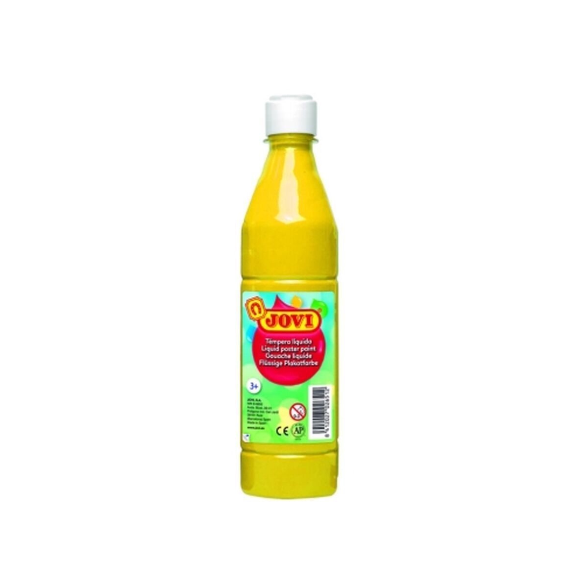 Gouache Jovi Jaune 500 ml (12 Unités)