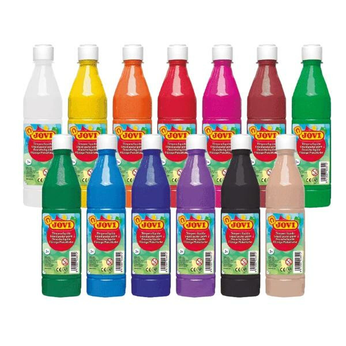 Gouache Jovi Vermillon 500 ml (12 Unités)