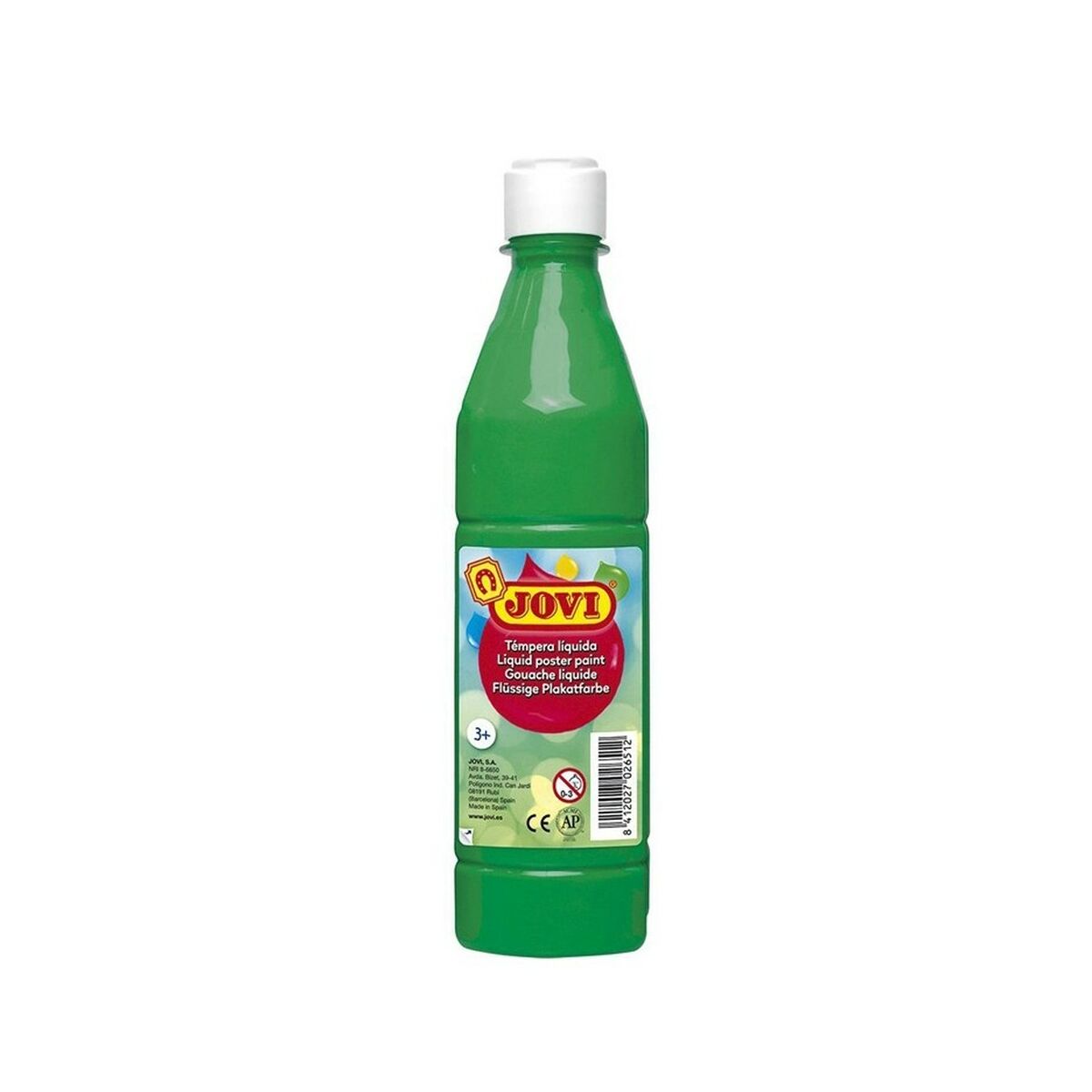 Gouache Jovi Vert 500 ml (12 Unités)