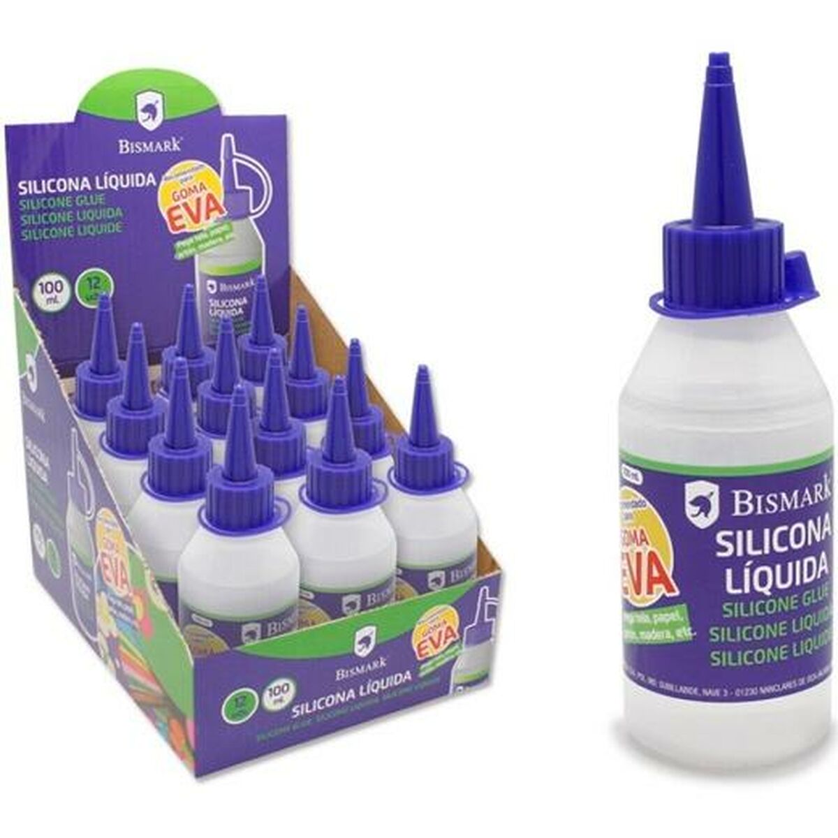 Silicone Bismark 100 ml (12 Unités)