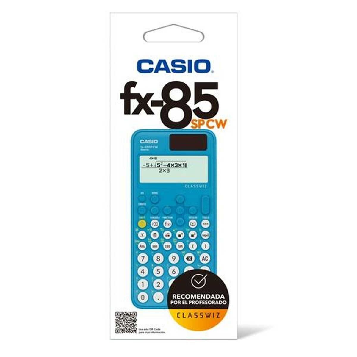 Calculatrice scientifique Casio FX-85SPCW Bleu (10 Unités)