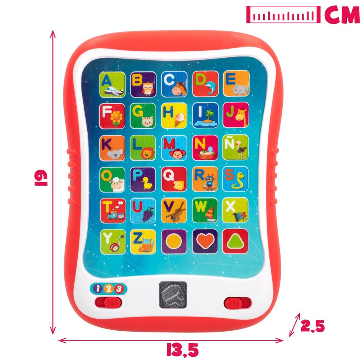 Tablette Éducative Winfun Rouge (6 Unités)