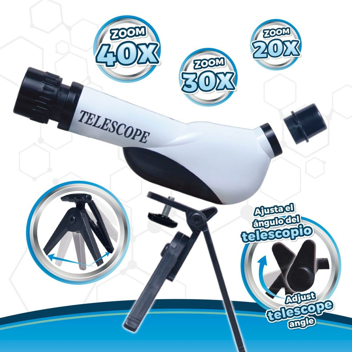 Télescope pour enfants Colorbaby Smart Theory 6 Unités