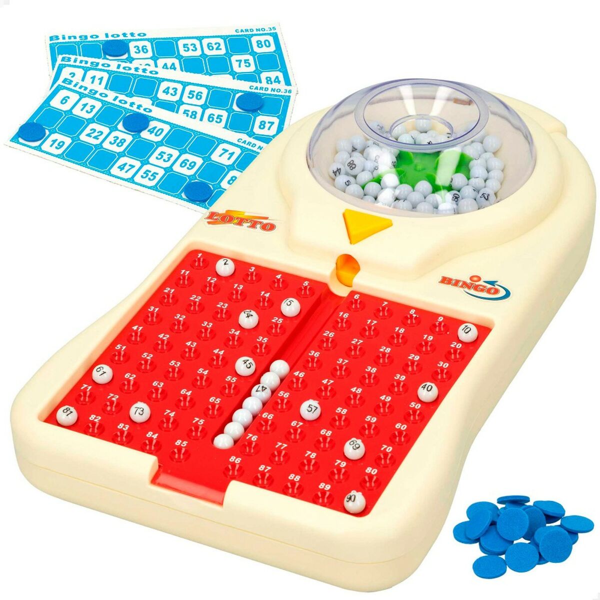 Bingo Automatique CB Games   Carton Plastique (6 Unités)