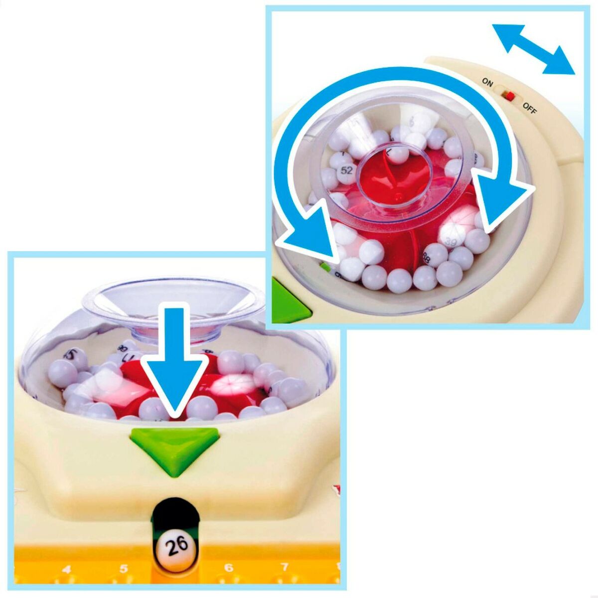 Bingo Automatique CB Games   Carton Plastique (6 Unités)