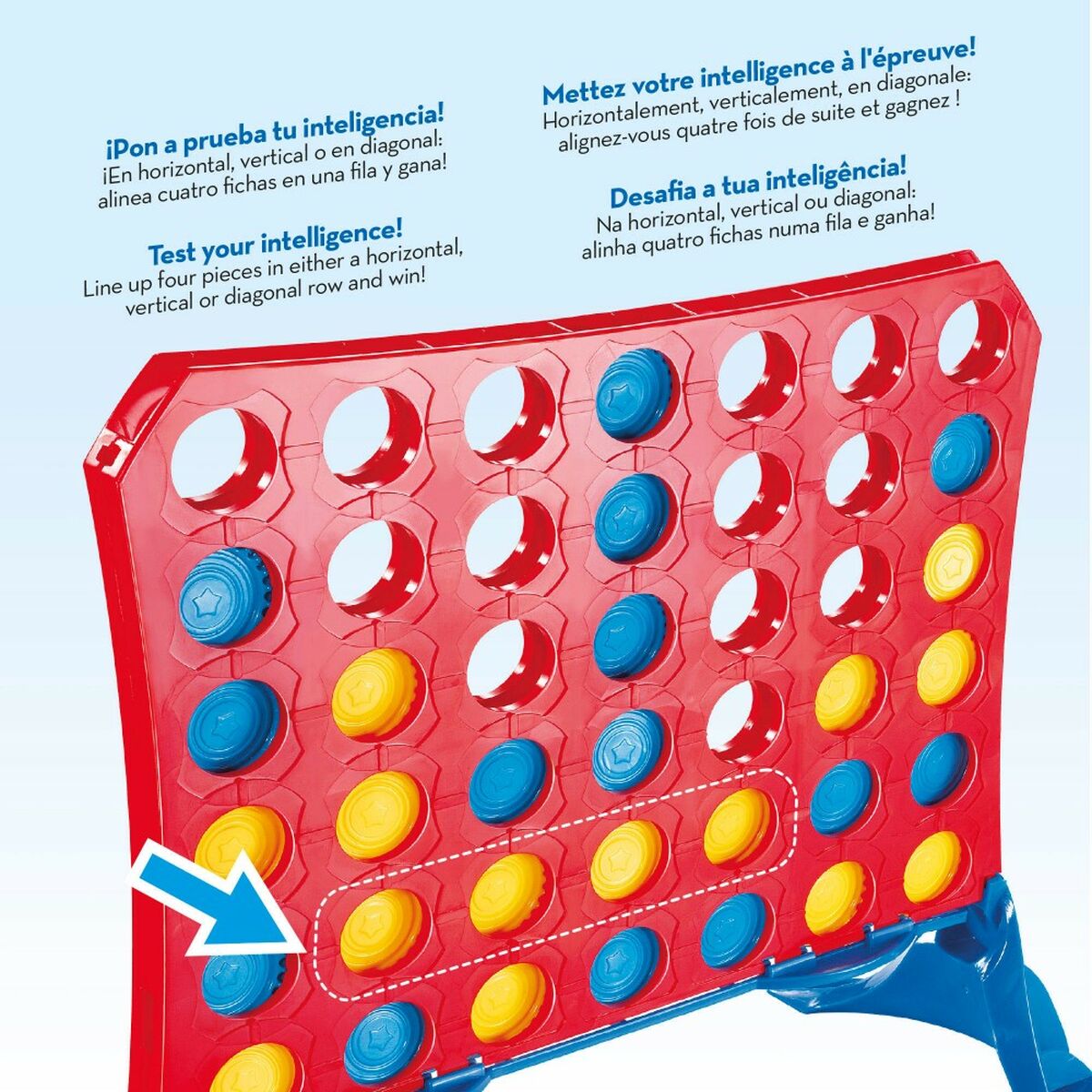 Morpion CB Games 31,5 x 26 x 13 cm (42 Pièces) (6 Unités)