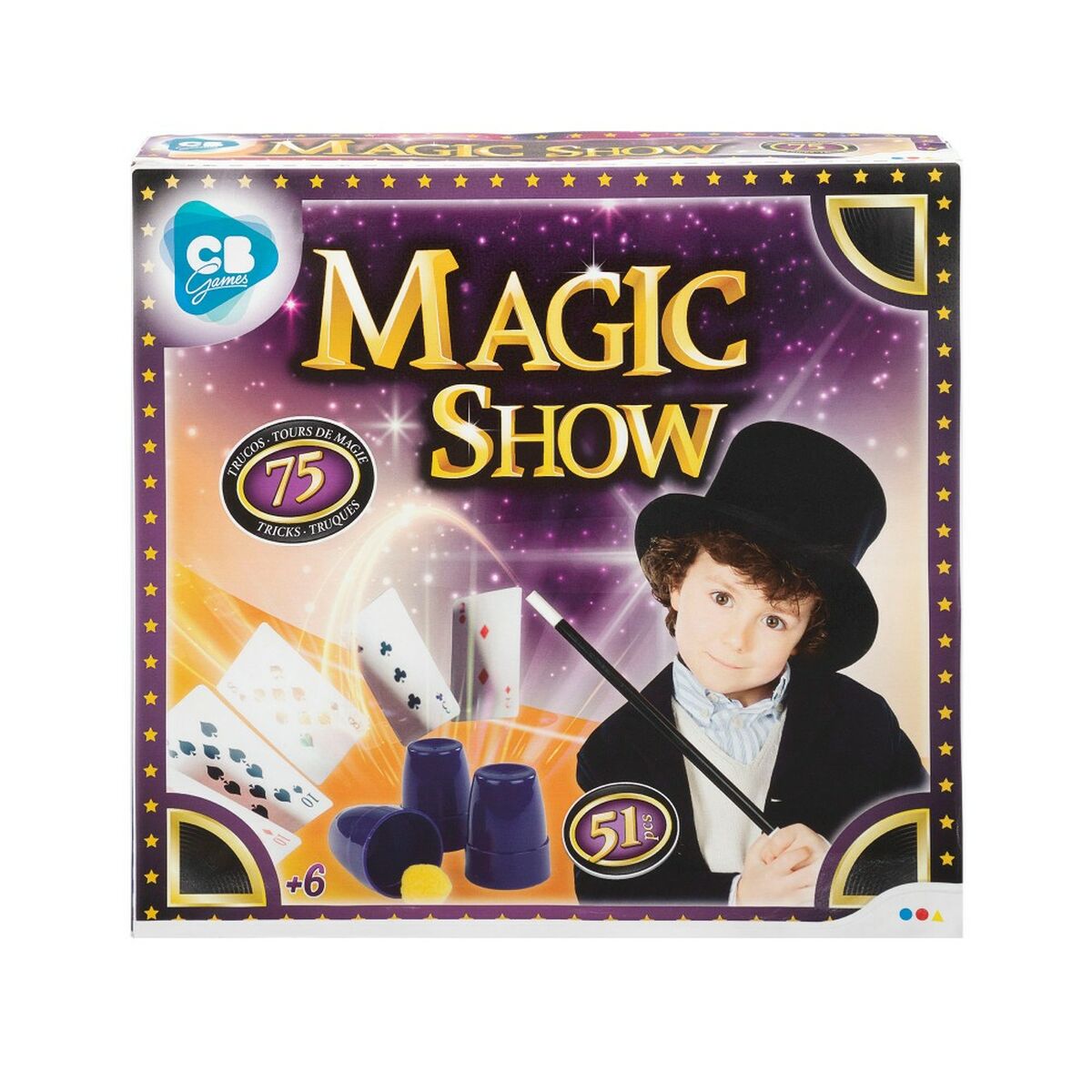 Jeu de Magie Colorbaby Magic Show ES