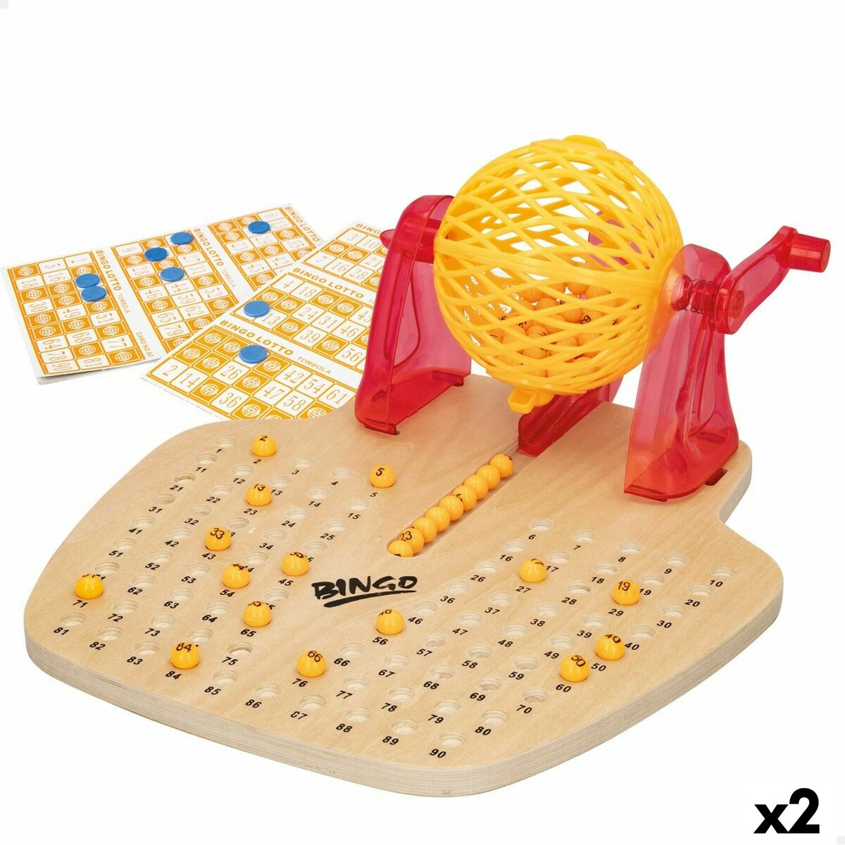Bingo CB Games Bois Plastique (2 Unités)