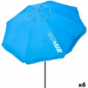 Parapluie Aktive Bleu 220 x 207,5 x 220 cm (6 Unités)
