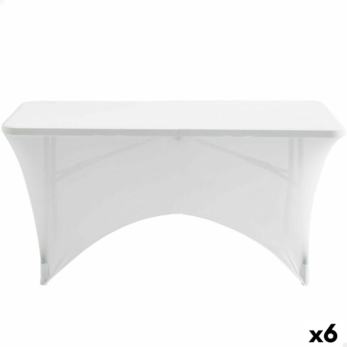 Étui de protection Aktive Blanc 122 x 76 x 61 cm Table Accessoires Voitures Route (6 Unités)