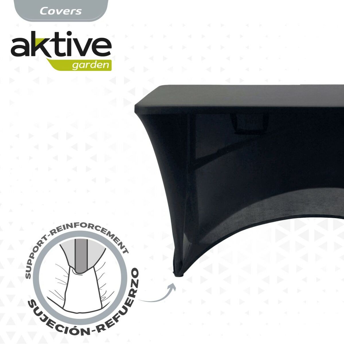 Étui de protection Aktive Noir 122 x 76 x 61 cm Table Accessoires Voitures Route (6 Unités)