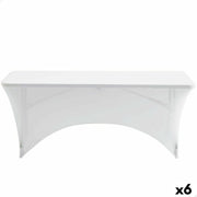 Étui de protection Aktive Blanc 183 x 76 x 76 cm Table Accessoires Voitures Route (6 Unités)