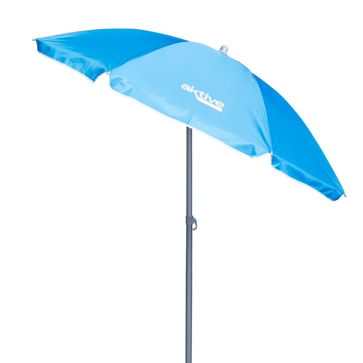 Parapluie Aktive Bleu Ø 180 cm 180 x 187,5 x 180 cm 180 x 190 x 180 cm UV50 (12 Unités)