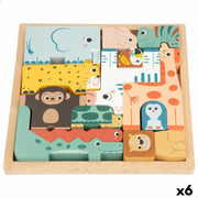 Puzzle enfant en bois Woomax (6 Unités)