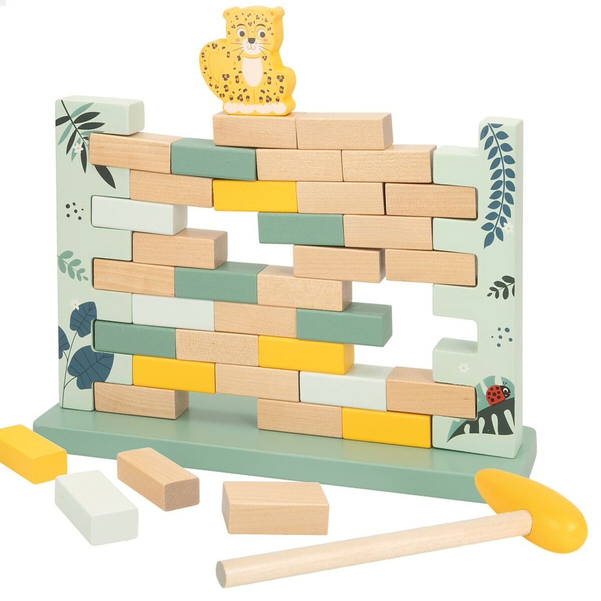 Set de construction Woomax animaux 44 Pièces (6 Unités)